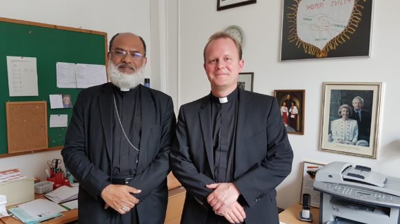 Bischof Mar aus Indien besucht uns