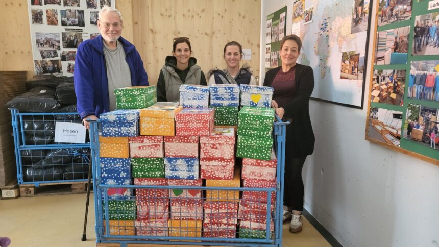 Weihnachtspäckli für Roma-Kinder in Rumänien
