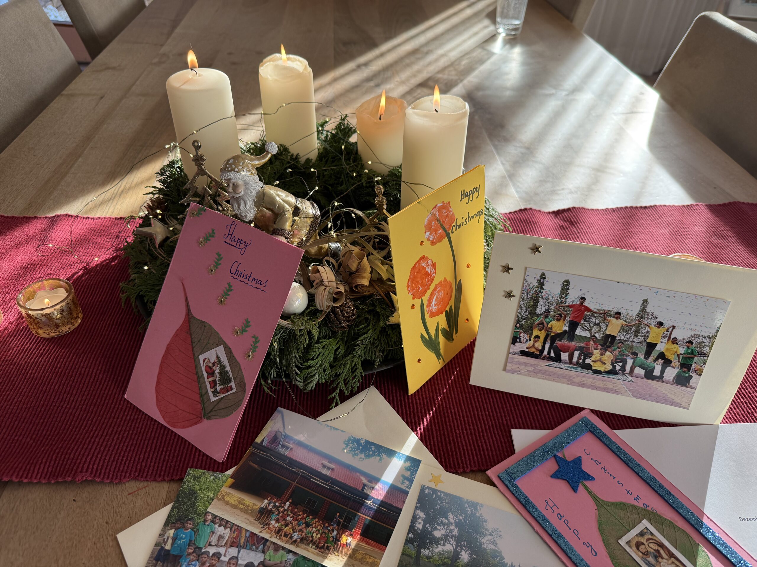 Weihnachtsbriefe und ein herzliches Dankeschön an unsere Paten