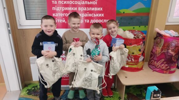 950 Kinder in Kharkiv beschenkt – ein Lichtblick im Krieg