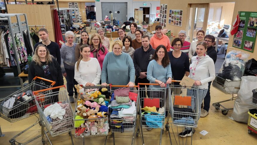 Gemeinsam anpacken für einen guten Zweck – LGT‑Team im Hilfswerk im Einsatz